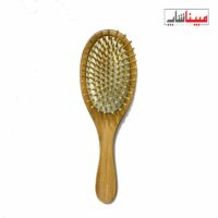 برس تمام چوبی بزرگ بیضی کد11