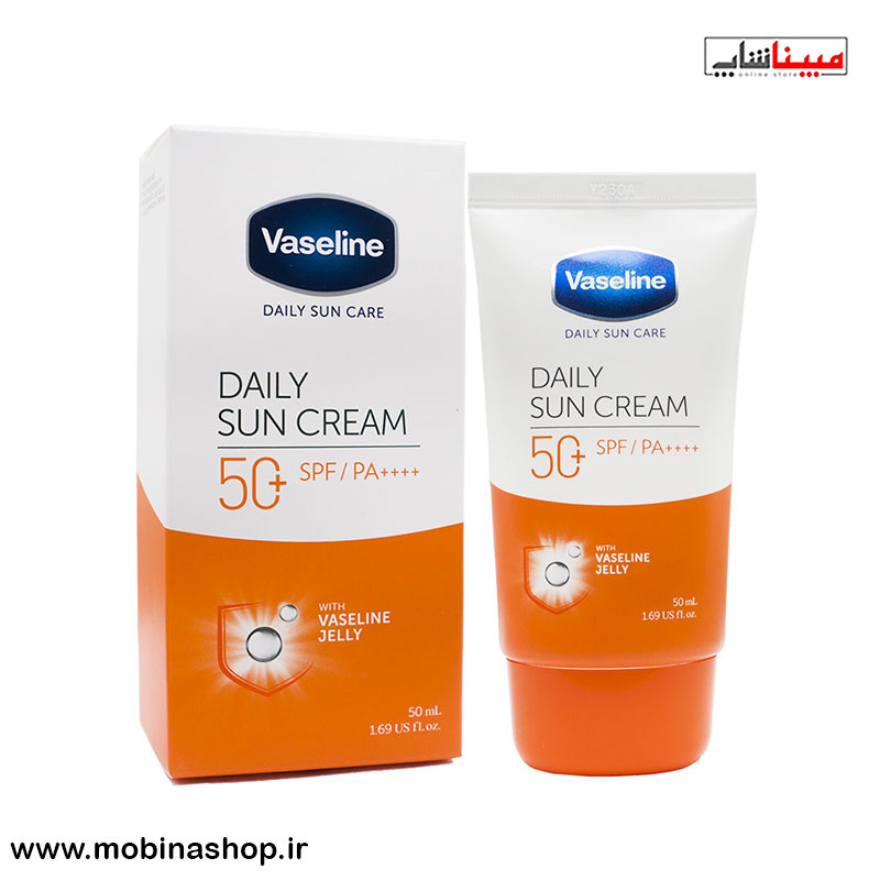 کرم ضد آفتاب آبرسان SPF50 وازلین